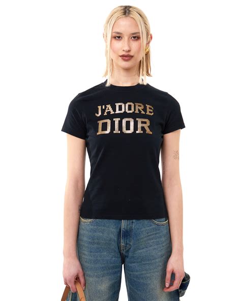 jadore dior t shirt|pre owned dior tops.